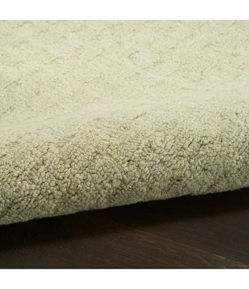 DKNY Pure Grids Light Green PGR01 8 ft. X 10 ft. Rect. Rug