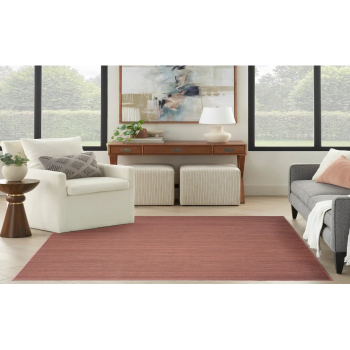 Nourison Washable Essentials Mocha WAE01 4 ft. X 6 ft. Rectangle Rug