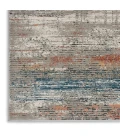 Nourison Rustic Textures Area Rug RUS12-Grey/Multi