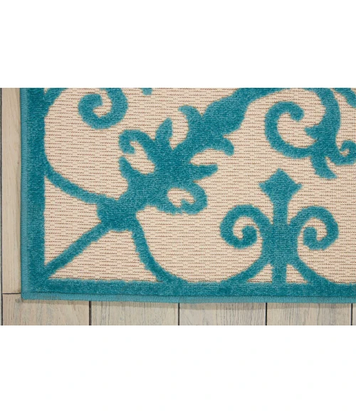 Nourison Aloha Area Rug ALH12-Aqua