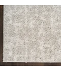 Nourison Home Modern Shag Grey Ivory MMD06 5 ft. 3 in. X 7 ft. Rectangle Rug