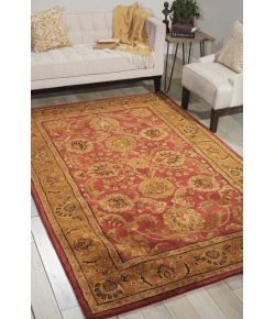 Nourison Home Jaipur JA17 Burgundy 8 ft. Round Area Rug