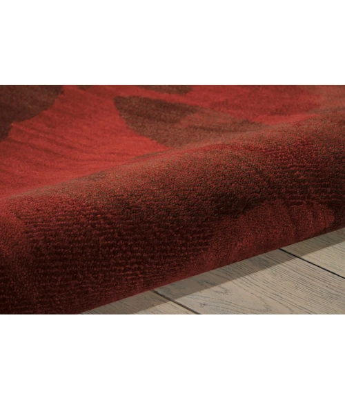 Calvin Klein Home Urban Red URB05 3ft.6in. x 5ft.6in. Rect. Rug