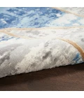 Nourison Elation Area Rug ETN12 Grey/Multi 4' x 6'