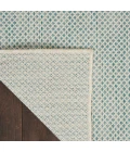 Nourison Courtyard Area Rug COU01-Ivory Aqua