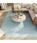 Nourison Positano Aqua POS02 12ft. x 15ft. Rect. Rug
