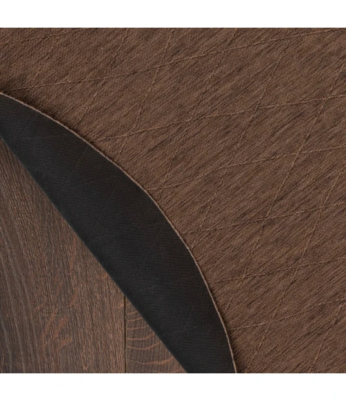 Nourison Washable Solutions Mocha WSL01 8 ft. X Round Rug