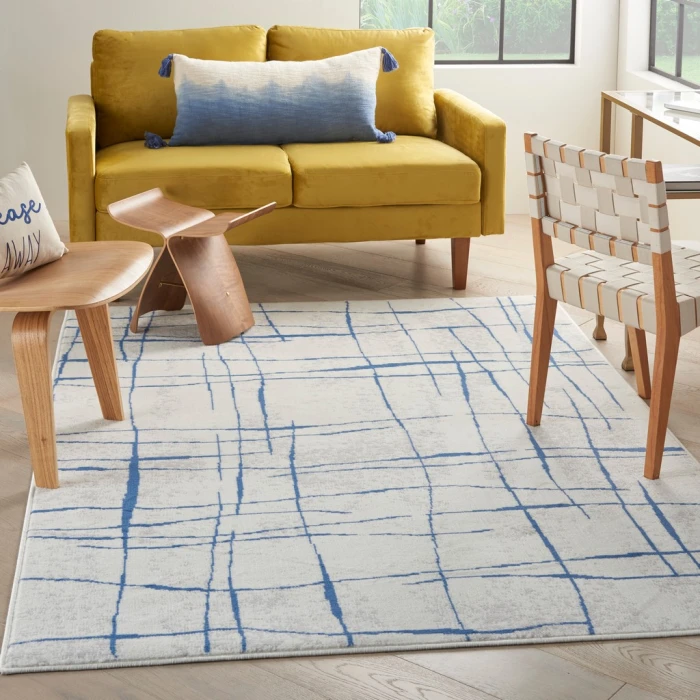 Nourison Whimsicle Area Rug WHS09-Ivory Blue