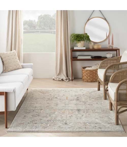 Nourison Lynx Ivory Taupe LNX02 5 ft. X 8 ft. Rect. Rug