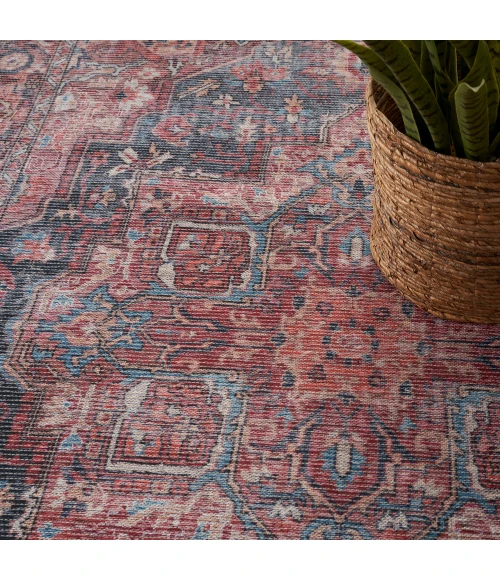 Nicole Curtis Machine Washable Series 1 Area Rug SR101 Multicolor