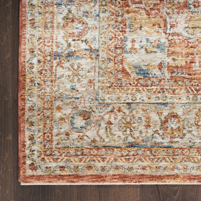 Nourison Sahar Ivory Multicolor SHR06 4 ft. X 6 ft. Rect. Rug