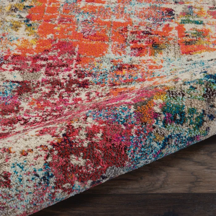 Nourison Celestial Area Rug CES13-Pink/Multicolor