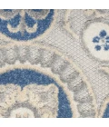 Nourison Aloha Area Rug ALH30 Blue/Grey