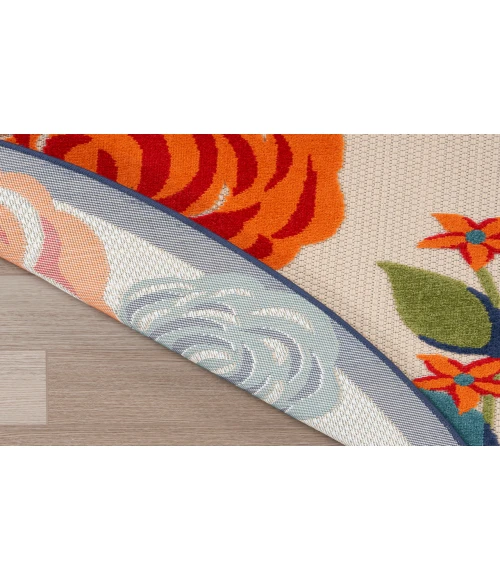 Nourison Aloha Multicolor ALH32 7’10” Round Rug