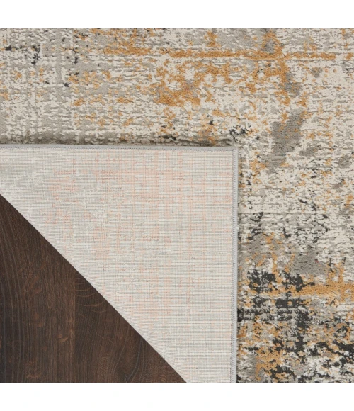 Nourison Rustic Textures Area Rug RUS13-Grey/Blue