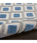 Nourison Aloha Area Rug ALH26-Blue/Grey