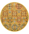 Nourison Allur Area Rug ALR03 Yellow Multicolor