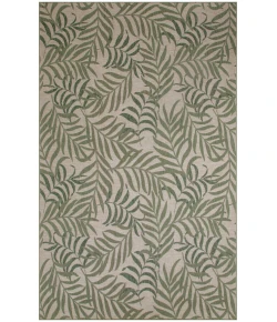 Nourison Home Garden Oasis GOA01 Ivory Green 8 ft. X 10 ft. Area Rug
