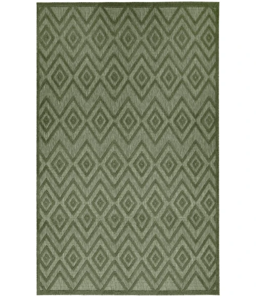 Nourison Versatile Green NRV01 8 ft. X 10 ft. Rectangle Rug