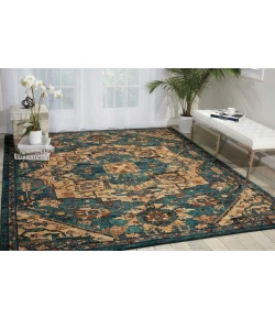 Nourison Home Nourison 2020 NR206 Teal 5 ft. 3 in. X 7 ft. 5 in. Area Rug