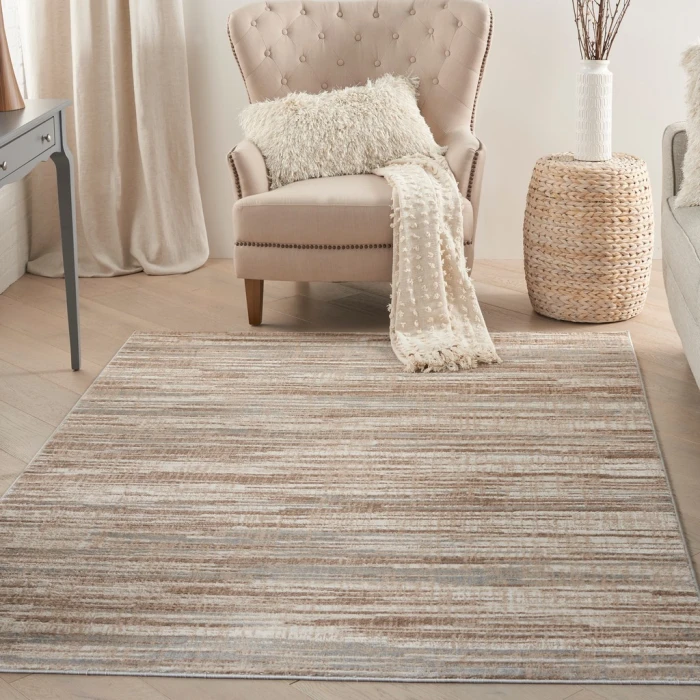 Nourison Elation Area Rug ETN01-Ivory Grey