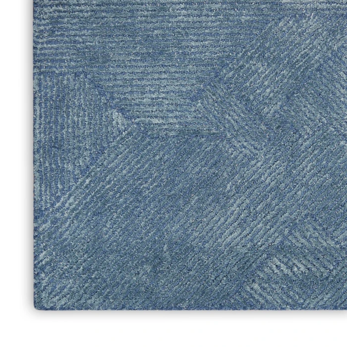Michael Amini Ma30 Star Area Rug SMR01 Blue 4' x 6'