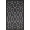 Nourison Home Versatile NRV01 Charcoal Black 2 ft. X 6 ft. Area Rug