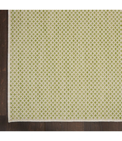 Nourison Courtyard Area Rug COU01-Ivory Green