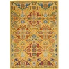 Nourison Home Allur ALR03 Yellow Multicolor 6 ft. X 9 ft. Area Rug