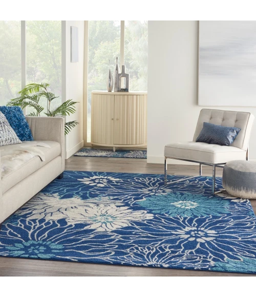 Nourison Passion Area Rug PSN17-Navy/Ivory