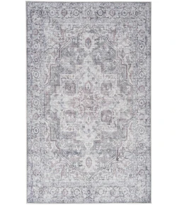 Nourison Home New Concept Washables SR101 Ivory Grey 4 ft. X 6 ft. Area Rug