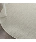 Nourison Positano Round Area Rug POS01-Lt Grey