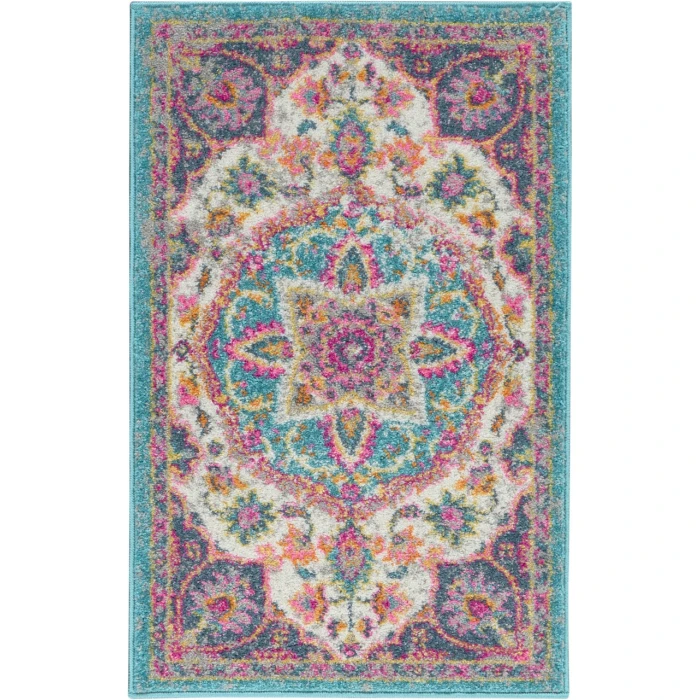 Nourison Passion Area Rug PSN22-Ivory/Multi