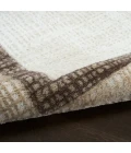 Nourison Dekor Ivory Brown DEK06 2 ft. X 4 ft. Rect. Rug