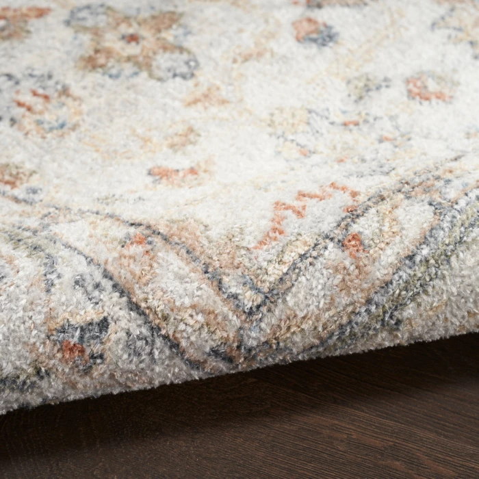 Nourison Astra Machine Washable Area Rug ASW11 Grey/Multi
