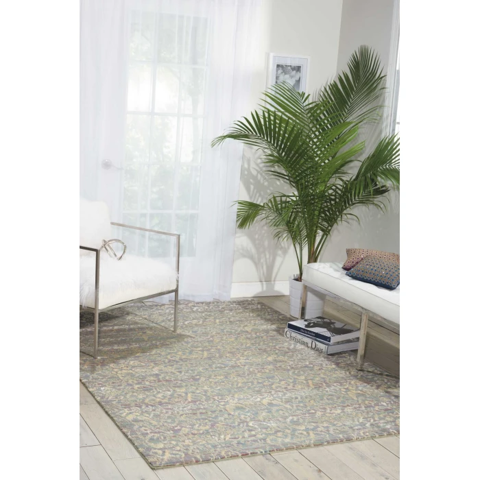 Nourison Home Nepal Lavender NEP08 3ft.6in. x 5ft.6in. Rect. Rug