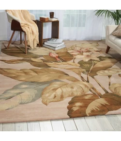 Nourison Home Tropics TS04 Beige 7 ft. 6 in. X 9 ft. 6 in. Area Rug
