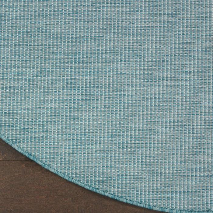 Nourison Positano Round Area Rug POS01-Aqua