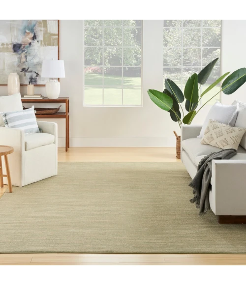 Nourison Home Nourison Essentials Green Gold NRE01 8 ft. X 10 ft. Rectangle Rug