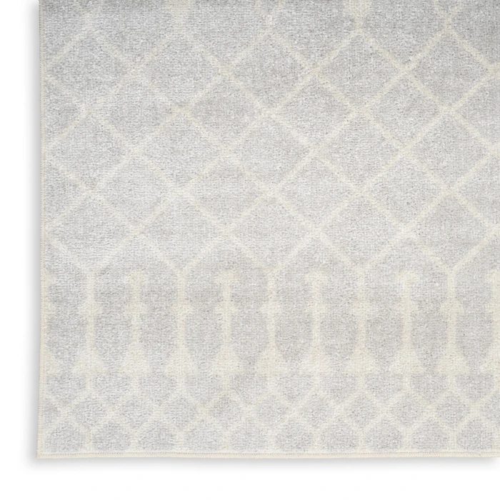 Nourison Astra Machine Washable Area Rug ASW10 Grey