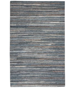Nourison Home Plateau PAE01 Blue 5 ft. 6 in. X 7 ft. 5 in. Area Rug