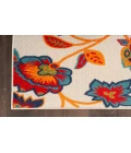 Nourison Aloha Multicolor ALH31 2 ft. X 6 ft. Rectangle Rug
