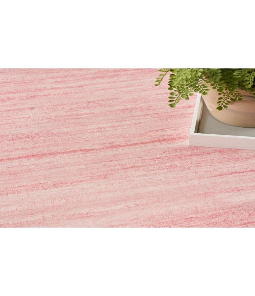 Nourison Washable Essentials Pink WAE01 6 ft. X 9 ft. Rectangle Rug