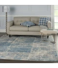 Nourison Solace Area Rug SLA02-Ivory/Grey/Blue