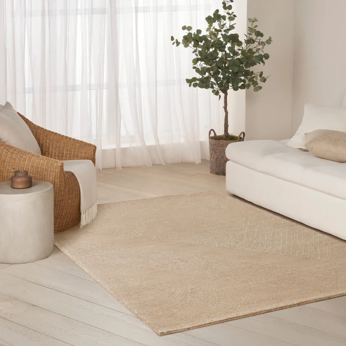 DKNY Pure Patterns Camel PRN01 5 ft. X 7 ft. Rect. Rug