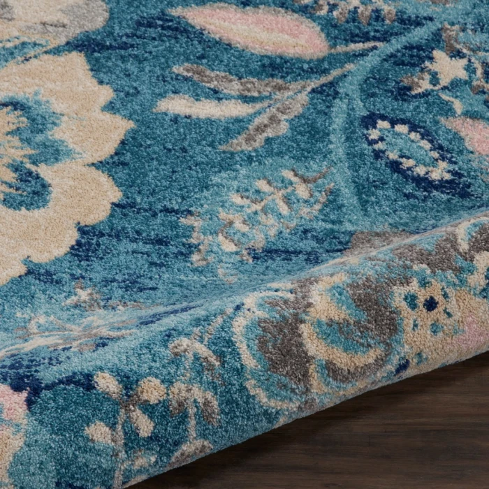 Nourison Tranquil Runner Area Rug TRA02-Turquoise