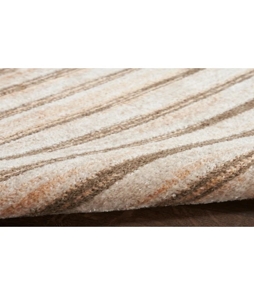 Nourison Astra Machine Washable Latte ASW03 6 ft. 7 in. X 9 ft. Rectangle Rug