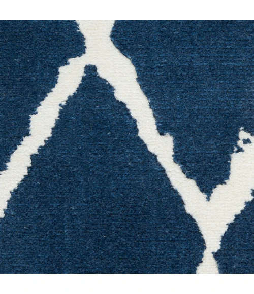 Nourison Twilight Area Rug TWI15 Navy 7'9" x 9'9"