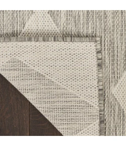 Nourison Positano Light Grey POS04 10ft. x 14ft. Rect. Rug
