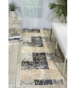 Nourison Home Maxell MAE03 Multicolor 2 ft. 2 in. X 7 ft. 6 in. Area Rug